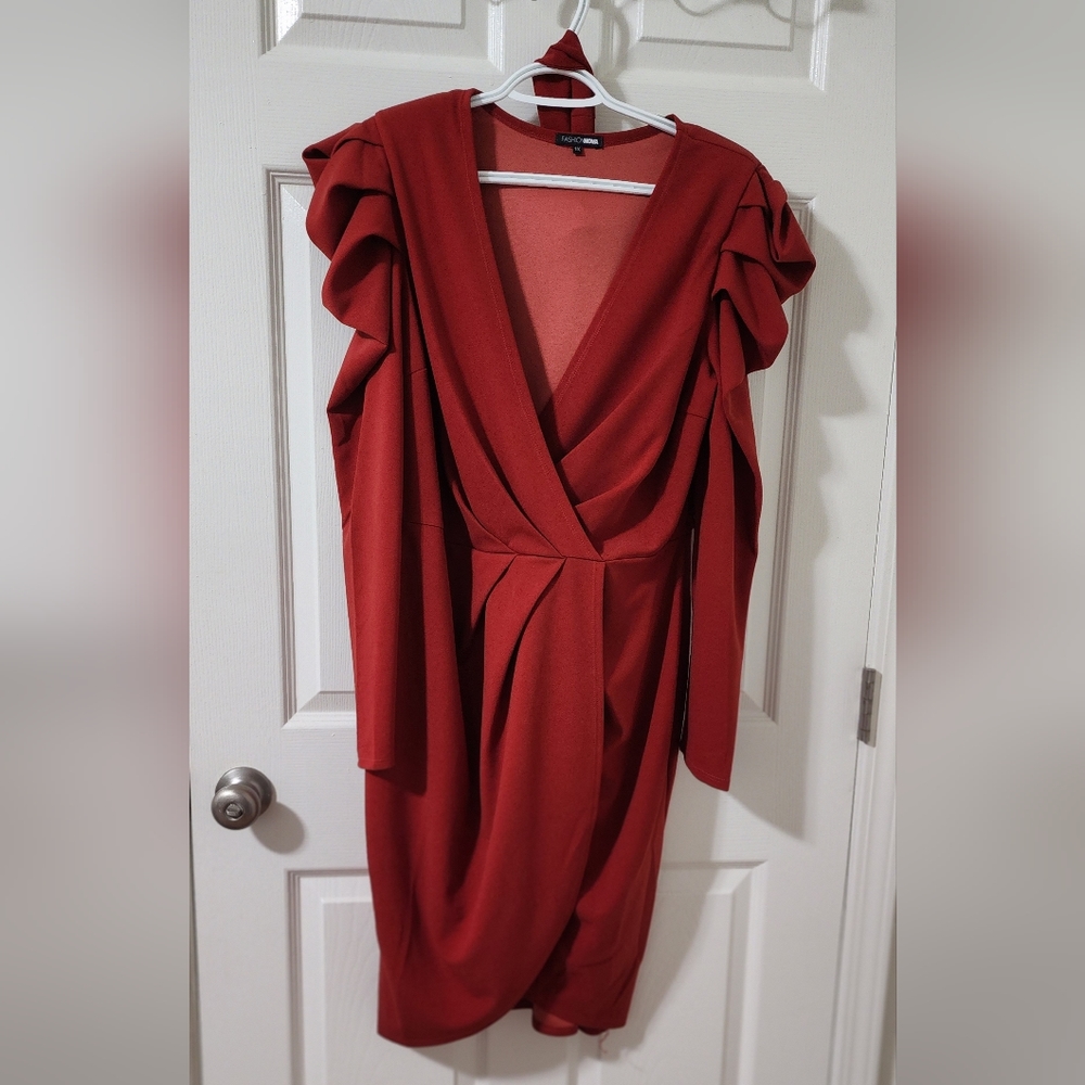 Fashionnova dress new red